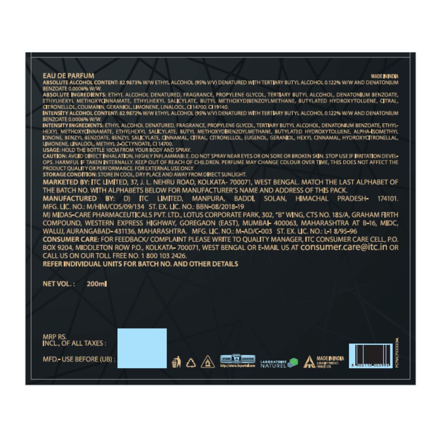 Engage Gift Luxury Perfume Set - L'amante Moments Gift Box For Men & Women, 100 ml, Long Lasting, Wedding Gift, Anniversary Gift, 100ml x 2 Engage Gift Luxury Perfume Set - L'amante Moments Gift Box For Men & Women, 100 ml, Long Lasting, Wedding Gift, Anniversary Gift, 100ml x 2