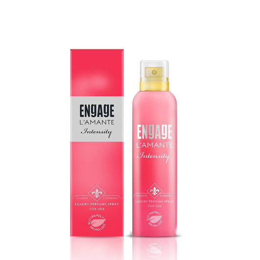 L'amante Intensity Perfume Spray for Her, Eco-friendly Propellant, Soft Touch Spray L'amante Intensity Perfume Spray for Her, Eco-friendly Propellant, Soft Touch Spray