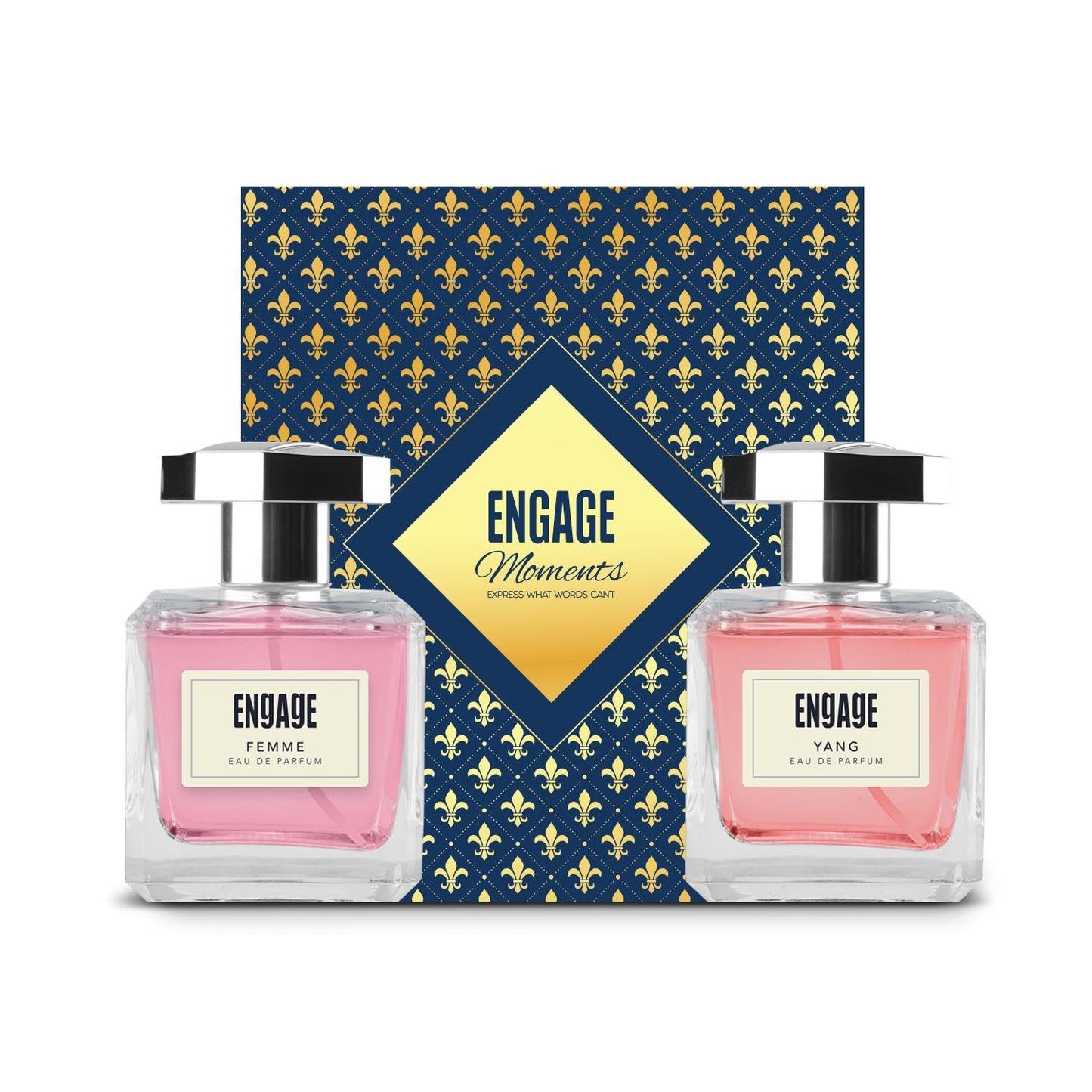 Engage Gift Luxury Perfume Set - Moments For Women, 200ml, Long Lasting, Assorted Pack, Fruity & Floral, Birthday Gift, Anniversary Gift, 100ml x 2_1 Engage Gift Luxury Perfume Set - Moments For Women, 200ml, Long Lasting, Assorted Pack, Fruity & Floral, Birthday Gift, Anniversary Gift, 100ml x 2_1