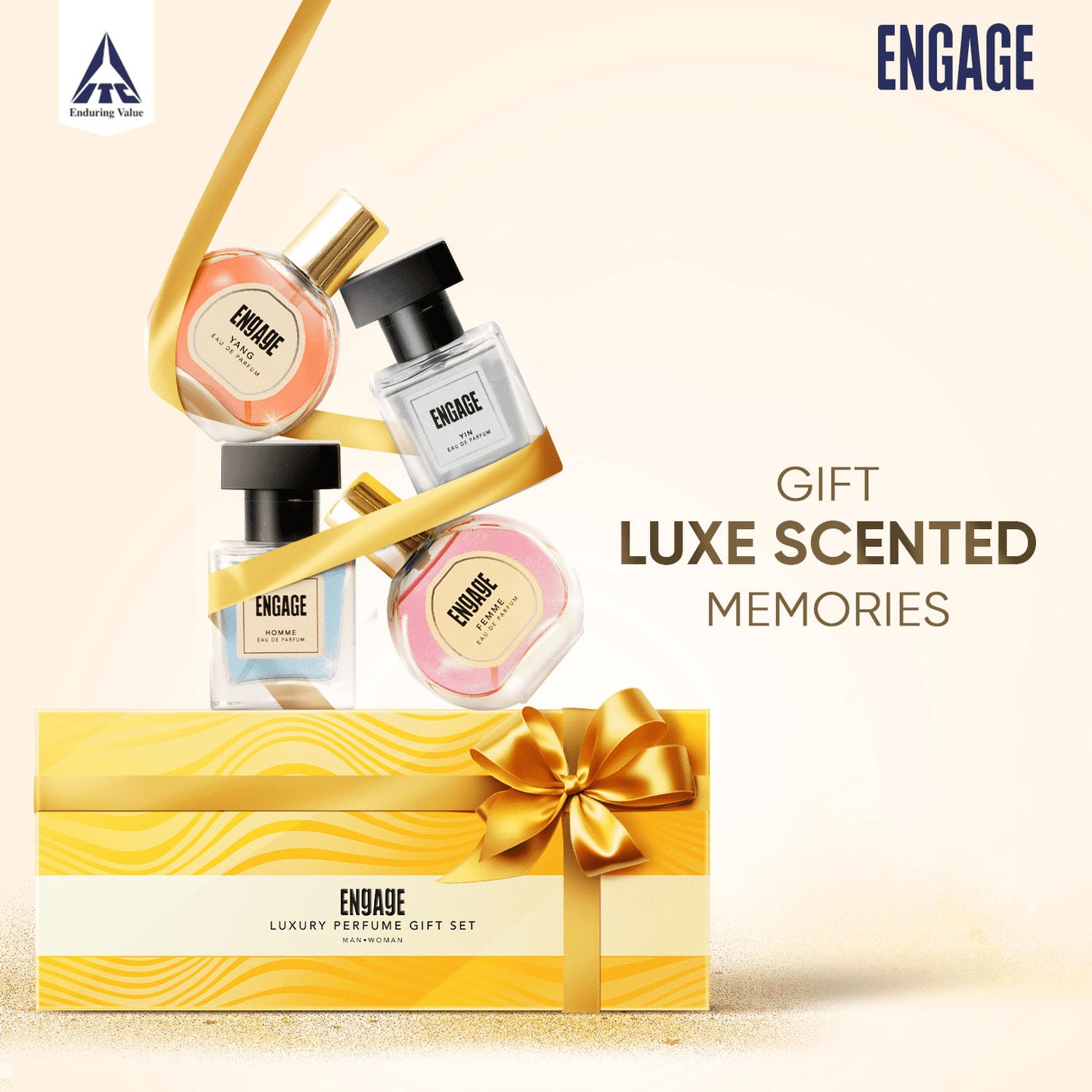 Engage Gift Assorted Luxury Perfume Set - For Men & Women, 100ml, Long Lasting, Assorted Pack, Wedding Gift, Anniversary Gift, 25ml x 4_4 Engage Gift Assorted Luxury Perfume Set - For Men & Women, 100ml, Long Lasting, Assorted Pack, Wedding Gift, Anniversary Gift, 25ml x 4_4