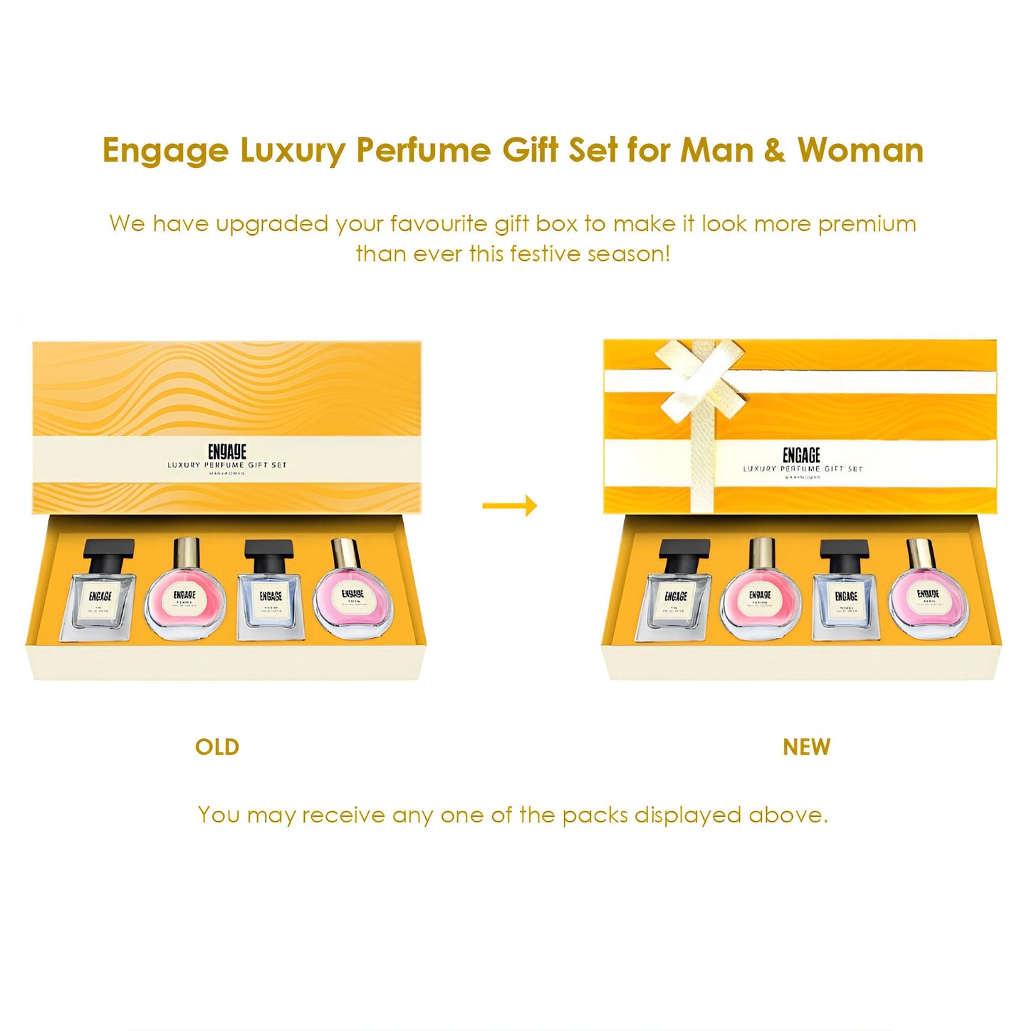 Engage Gift Assorted Luxury Perfume Set - For Men & Women, 100ml, Long Lasting, Assorted Pack, Wedding Gift, Anniversary Gift, 25ml x 4_8 Engage Gift Assorted Luxury Perfume Set - For Men & Women, 100ml, Long Lasting, Assorted Pack, Wedding Gift, Anniversary Gift, 25ml x 4_8