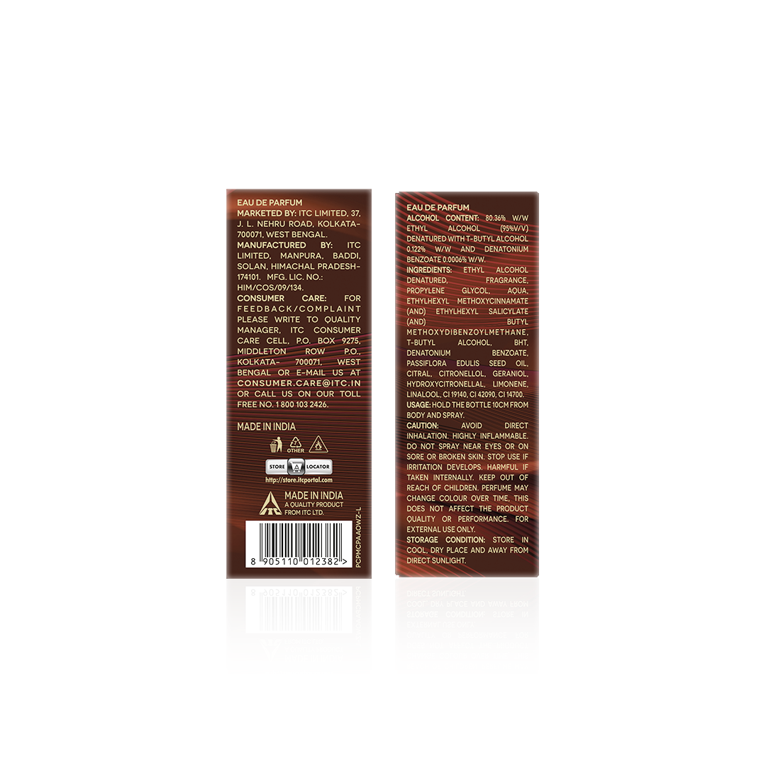 Engage Brazilian Maracuja Cognac Eau De Parfum for Men 50ml