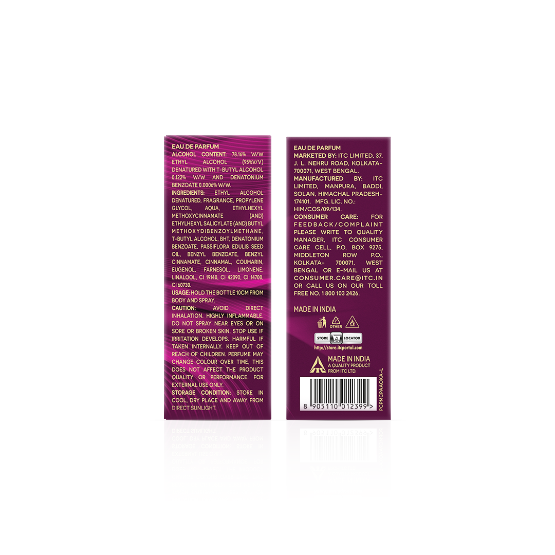Engage Brazilian Maracuja Wine Eau De Parfum for Women 50ml