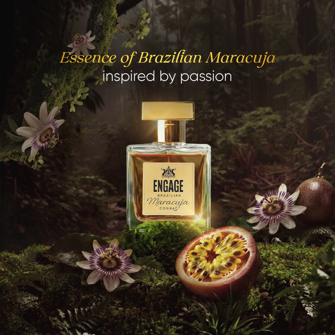 Engage Brazilian Maracuja Cognac Eau De Parfum for Men 50ml