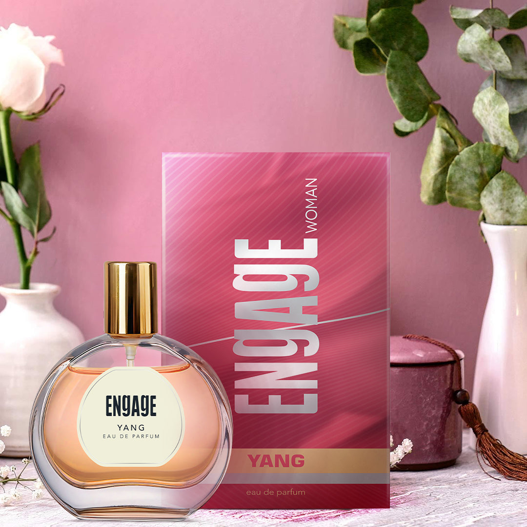 Engage Yang Eau De Parfum for Women, Fruity & Floral, Luxury & Skin Friendly, Long Lasting Fragrance 50ml