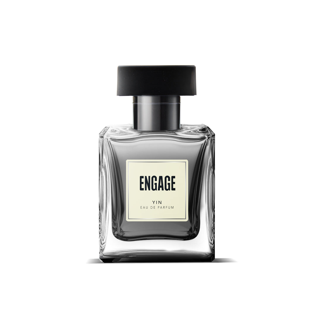 Engage Yin Eau De Parfum for Men, Citrus & Fresh, Luxury & Skin Friendly, Long Lasting Fragrance 50ml