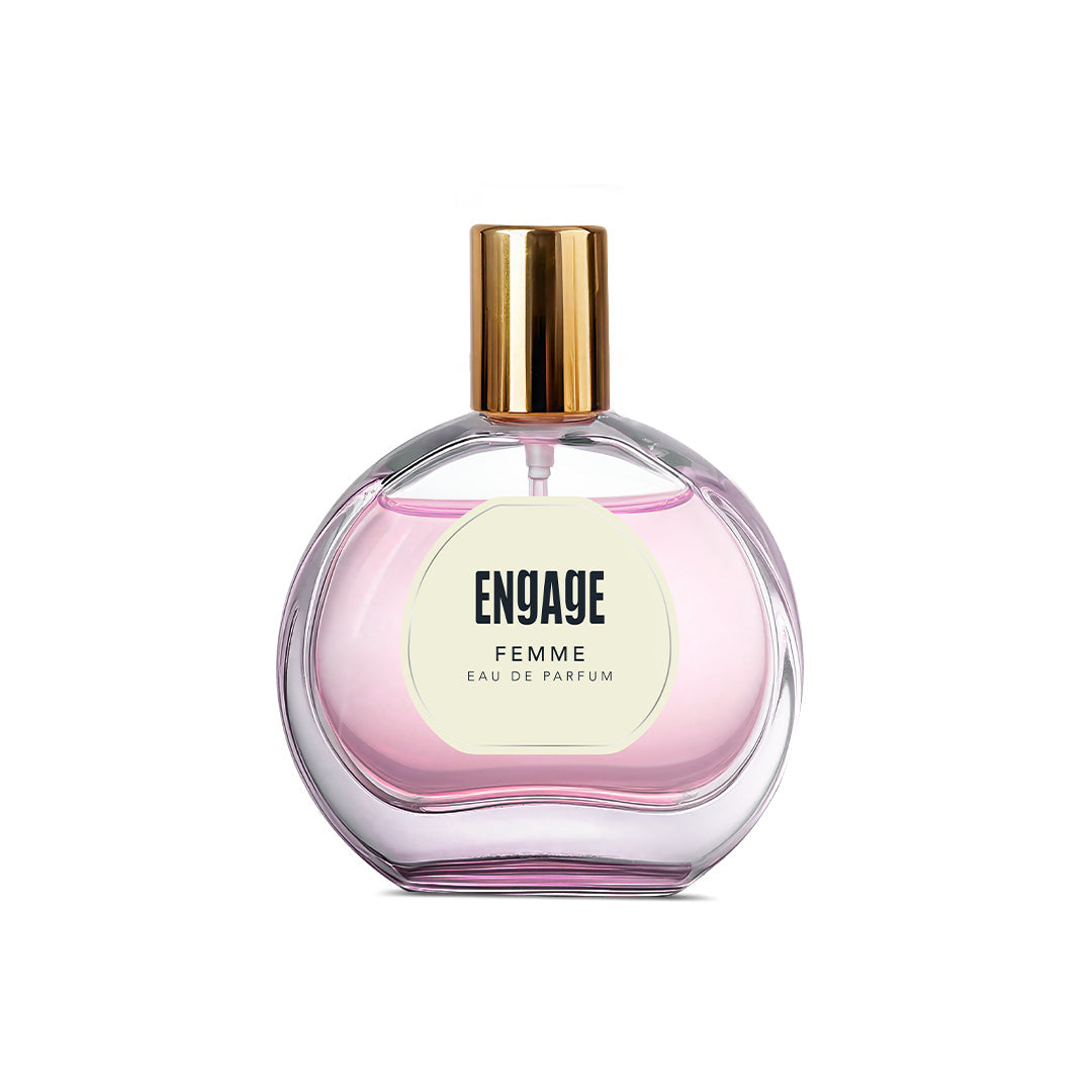 Engage Femme Eau De Parfum for Women, Citrus & Floral, Luxury & Skin Friendly, Long Lasting Fragrance 50ml