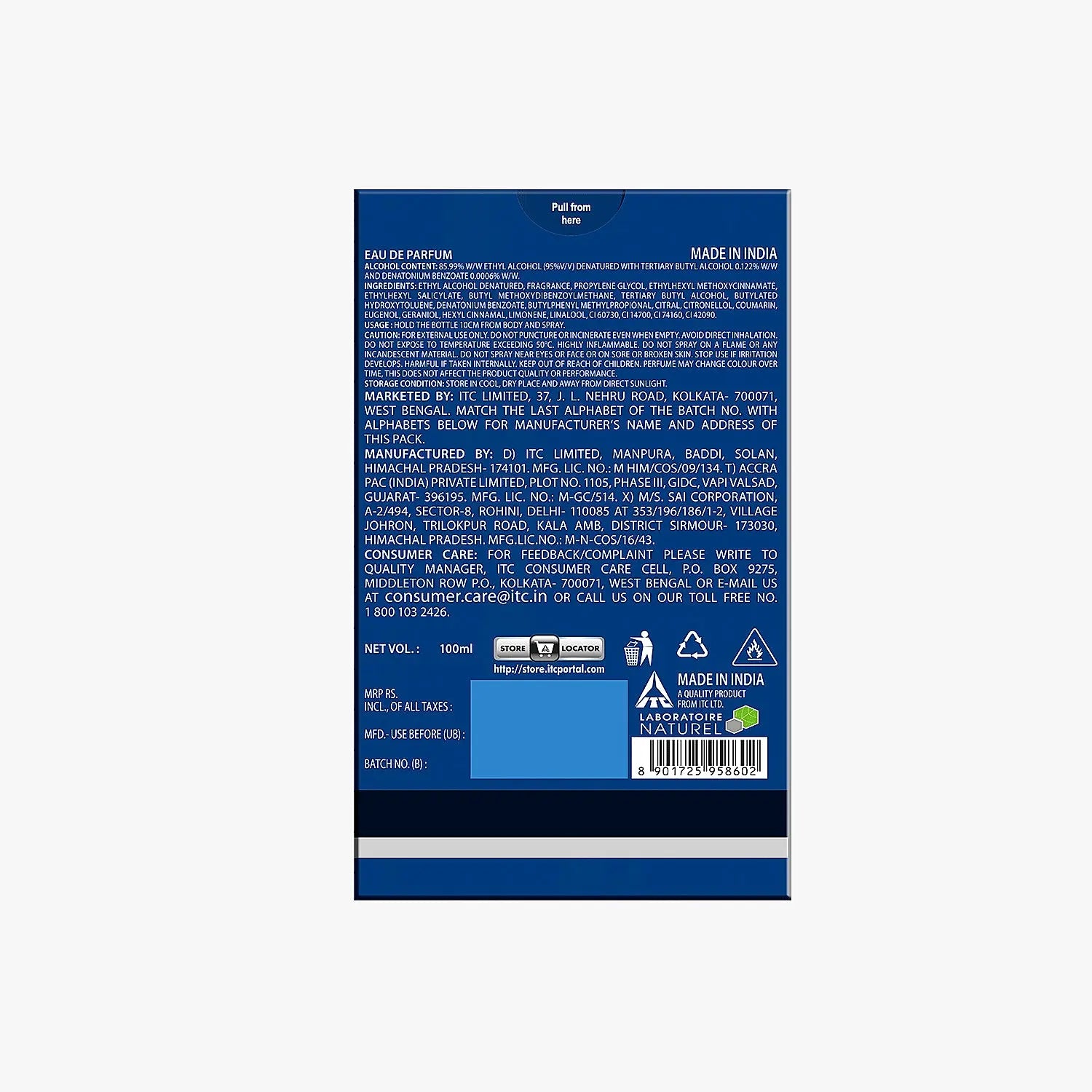 Perfume & Travel Pack Combo for Men