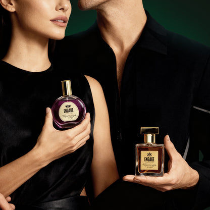 Engage Brazilian Maracuja Luxury Perfume Gift Set for Men & Women 25mlx2