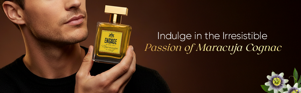 Engage Brazilian Maracuja Cognac Eau De Parfum for Men 50ml
