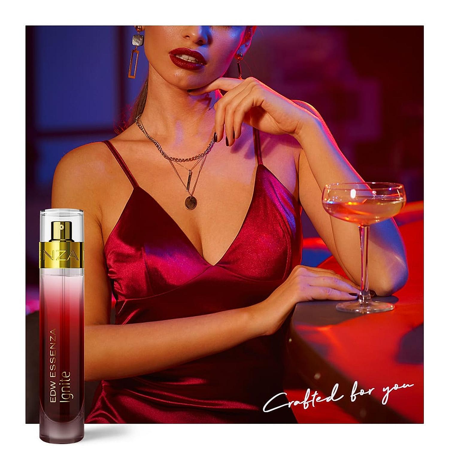 Ignite Luxury Perfume for Women, Travel Sized, Eau De Toilette, Fruity & Ambery, Long-Lasting, 16ml
