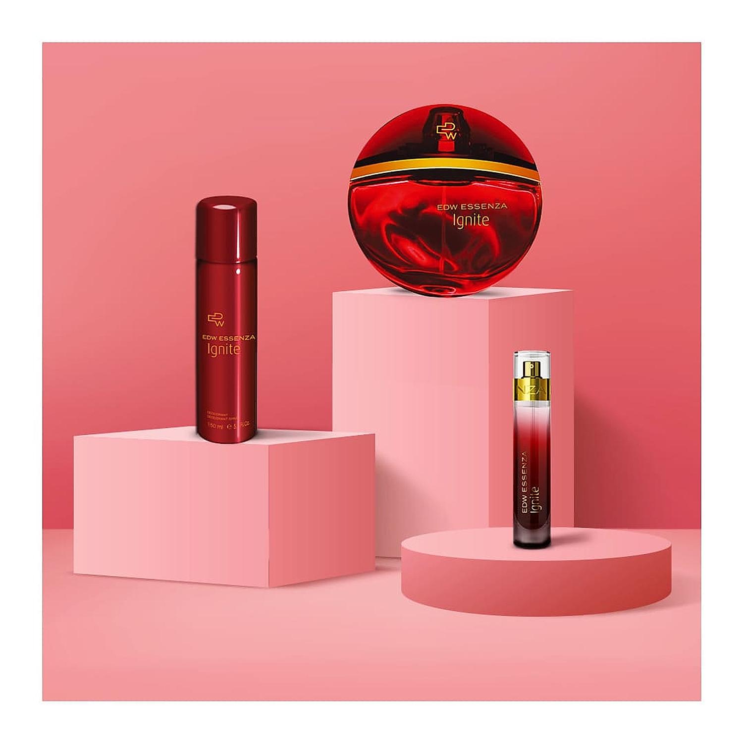 Ignite Luxury Perfume for Women, Travel Sized, Eau De Toilette, Fruity & Ambery, Long-Lasting, 16ml