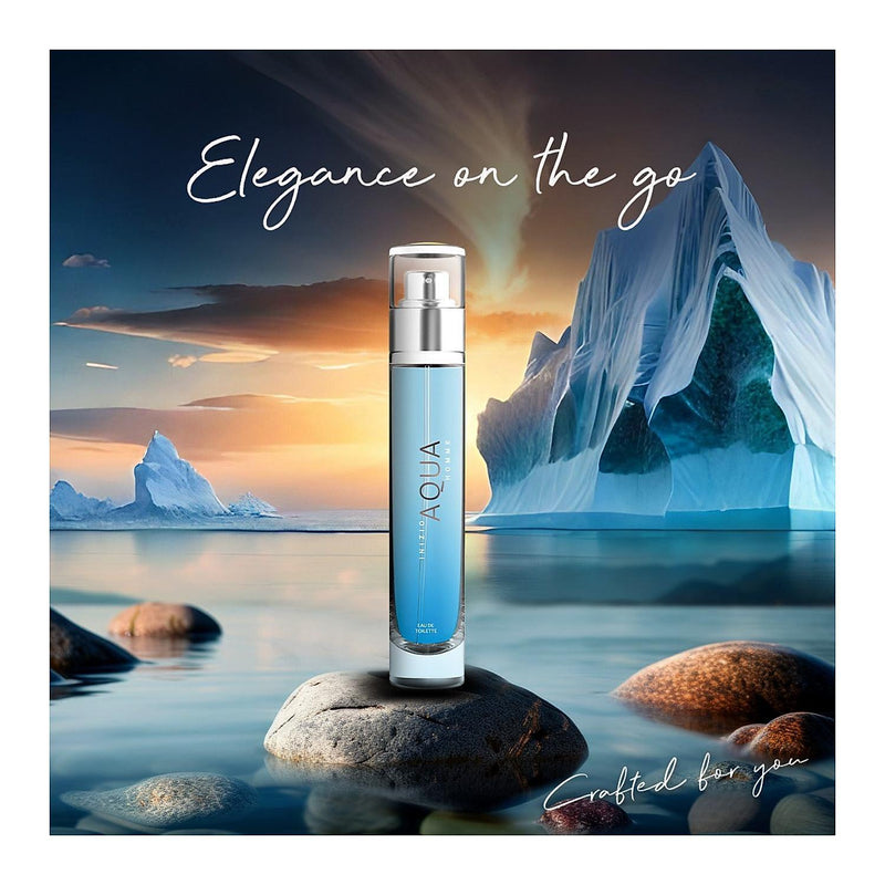 Inizio Aqua Homme Luxury Perfume for Men, Travel Sized, Eau De Toilette, Aqua & Citrus, Long-Lasting, 16ml