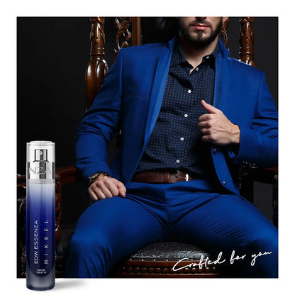 Mikkel Luxury Perfume for Men, Travel Sized, Eau De Toilette, Citrus & Ambery, Long-Lasting, 16ml