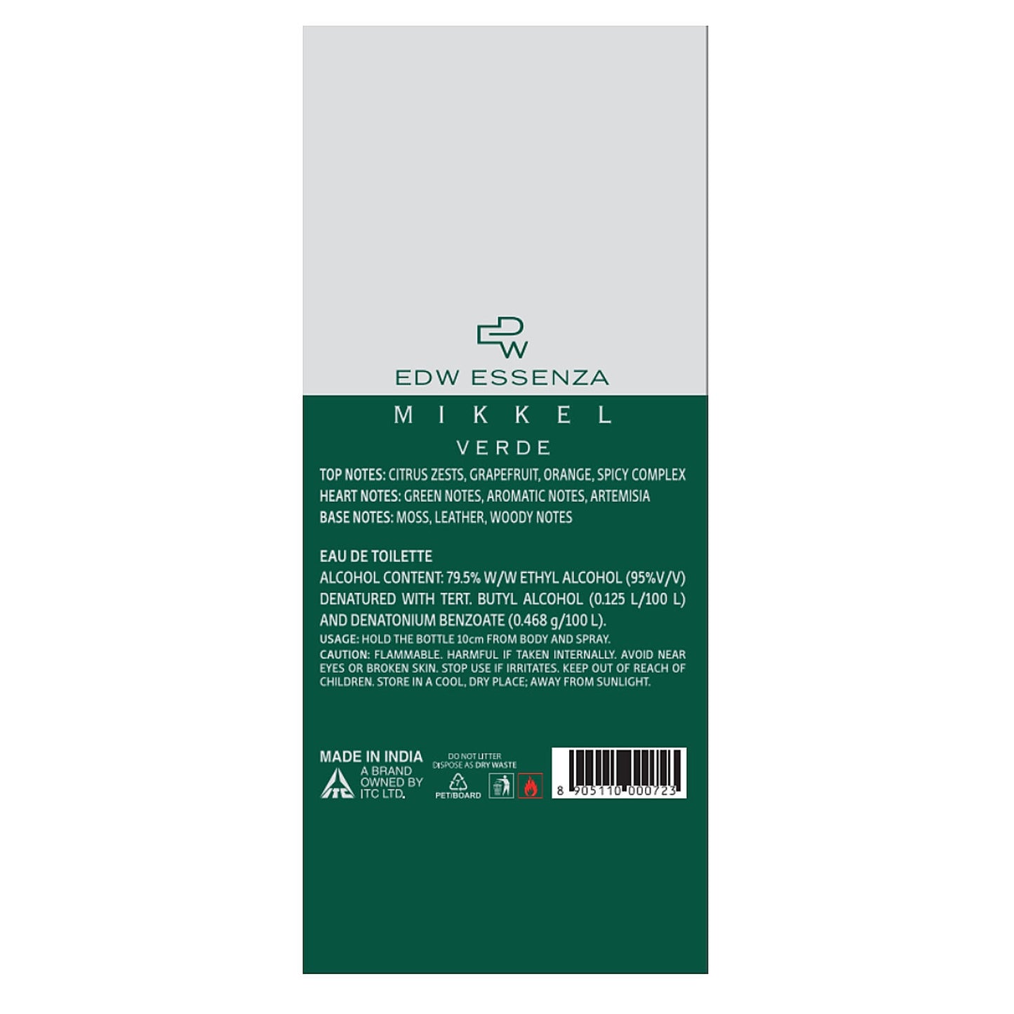 Mikkel Verde Luxury Perfume for Men, Travel Sized, Eau De Toilette, Earthy & Woody, Long-Lasting, 16ml_8