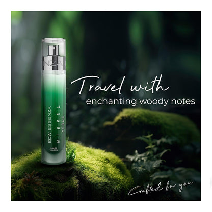 Mikkel Verde Luxury Perfume for Men, Travel Sized, Eau De Toilette, Earthy & Woody, Long-Lasting, 16ml