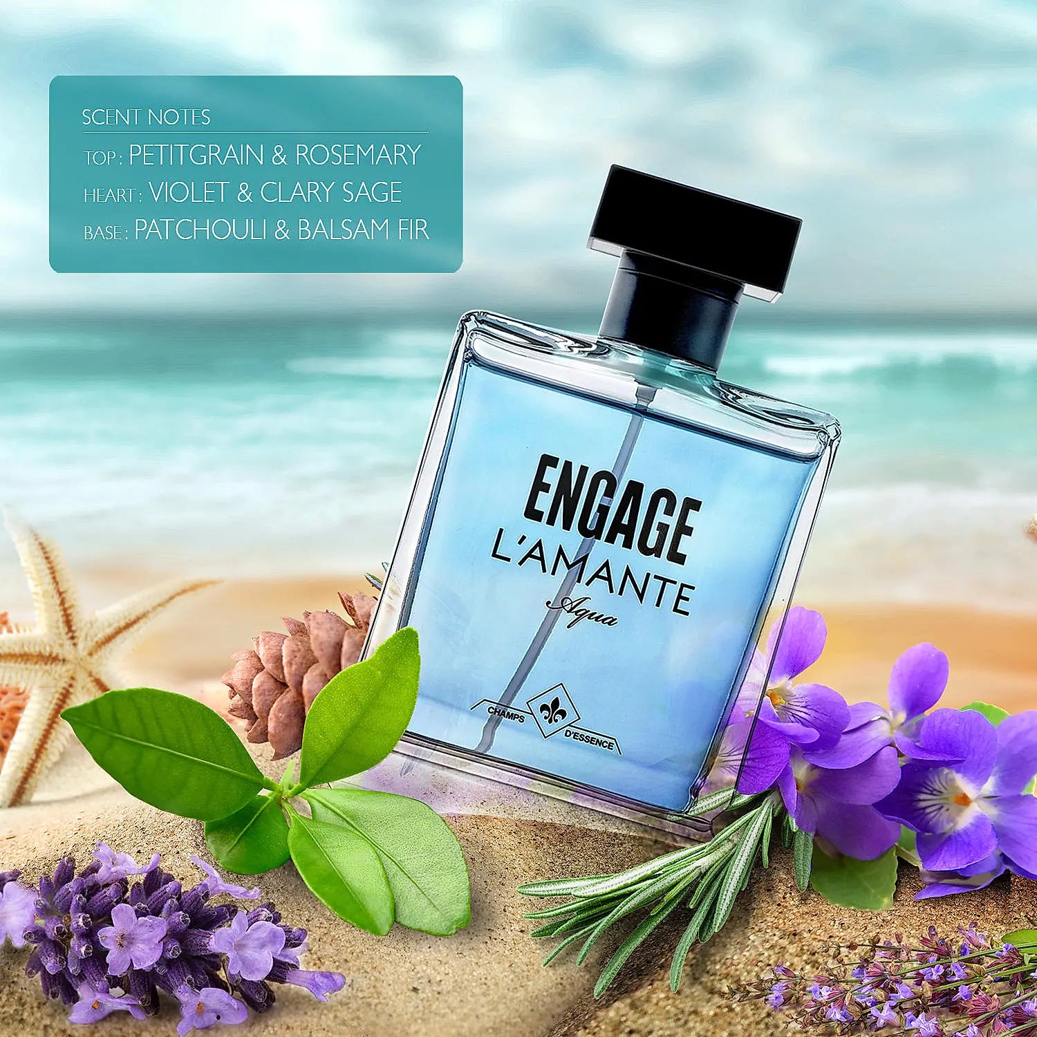 L'amante Aqua Perfume for Men