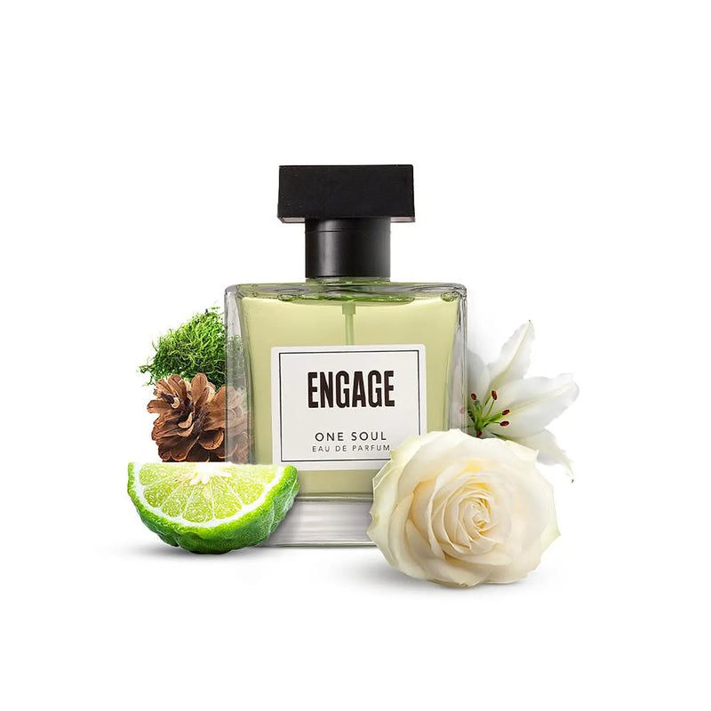 One Soul Gender-Free Perfume, Eau de Parfum, Citrus & Spicy, Long-Lasting