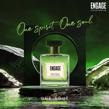 One Soul Gender-Free Perfume, Eau de Parfum, Citrus & Spicy, Long-Lasting