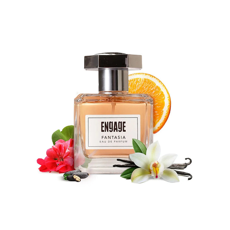 Fantasia Perfume for Women, Eau de Parfum, Floral & Spicy, Long-Lasting