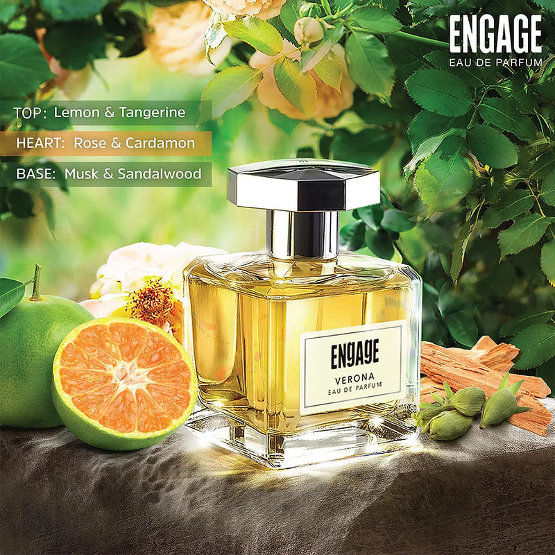 Verona Perfume for Women, Eau de Parfum, Citrus & Fruity, Long-Lasting