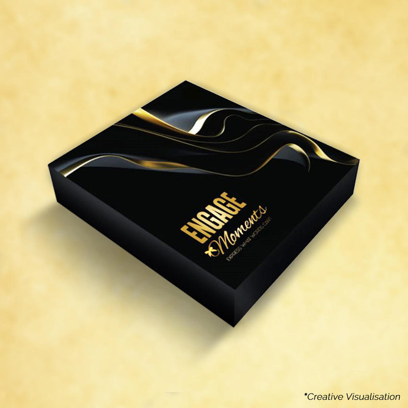 Engage Gift Luxury Perfume Set - L'amante Moments Gift Box For Men, 100 ml, Long Lasting, Birthday Gift, Anniversary Gift