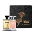 Engage Gift Luxury Perfume Set - L'amante Moments Gift Box For Men & Women, 100 ml, Long Lasting, Wedding Gift, Anniversary Gift, 100ml x 2