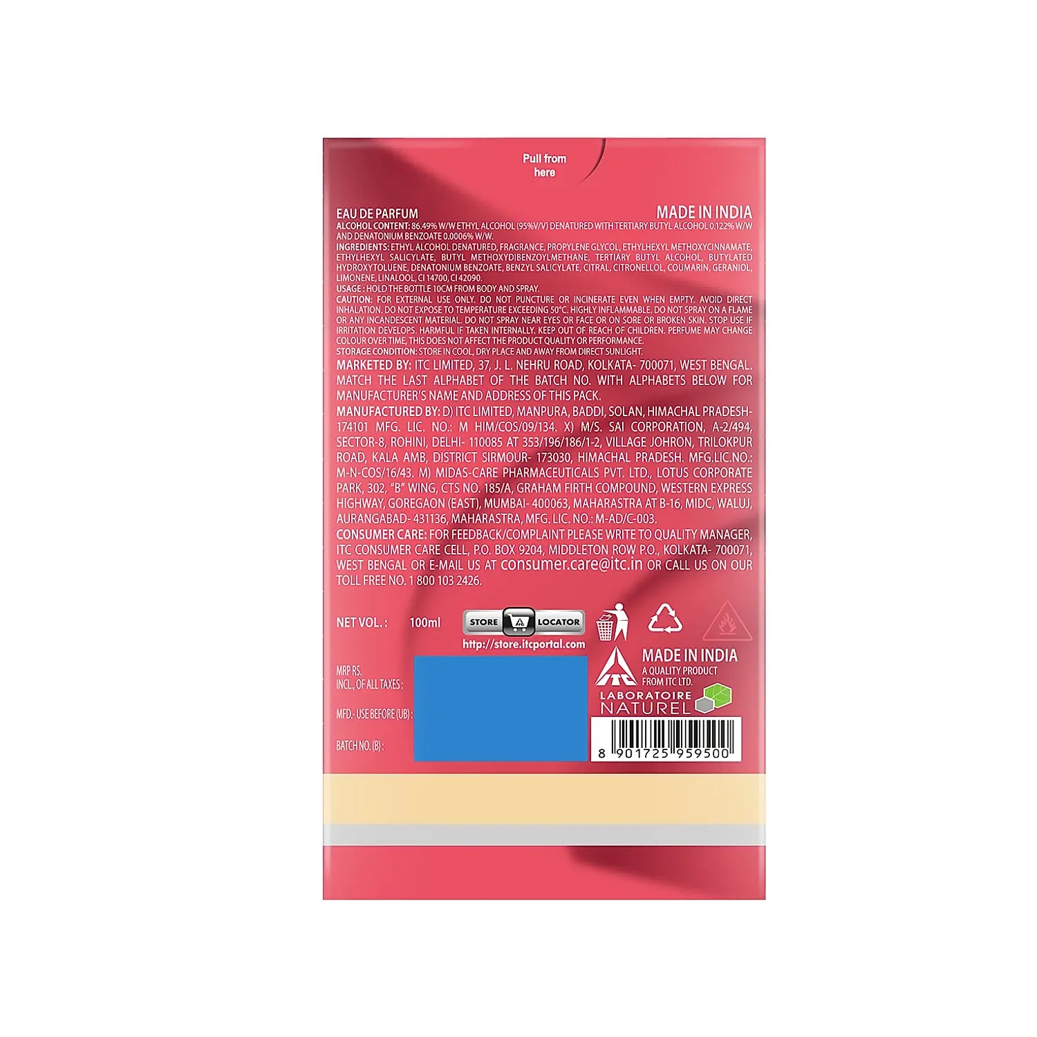 Engage Eau De Parfum Yang 100ml