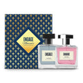 Engage Gift Luxury Perfume Set - Moments For Men & Women, 200ml, Long Lasting, Assorted Pack, Fresh & Floral, Wedding Gift, Anniversary Gift, 100ml x 2