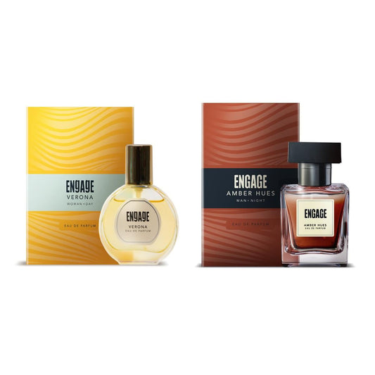 Engage EDP Travel Combo for Men & Women 25ml x2