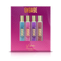 Engage Gift Perfume Set - Vibes For Women, 100ml, Long Lasting, Assorted Pack, Birthday Gift, Anniversary Gift, 25ml x 4