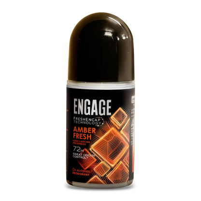 Engage Roll On Amber Fresh 50mL