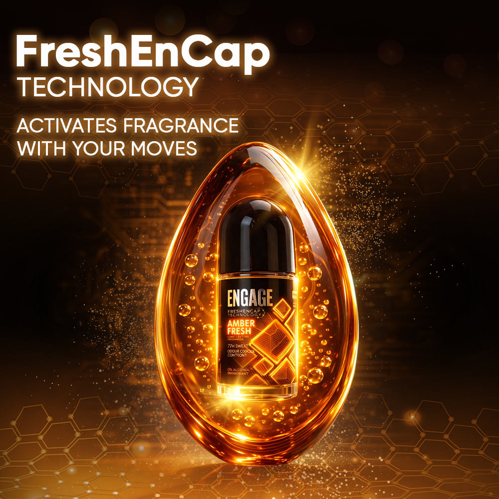 Engage Roll On Amber Fresh 50mL