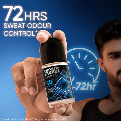 Engage Roll On Aqua Blast 50mL
