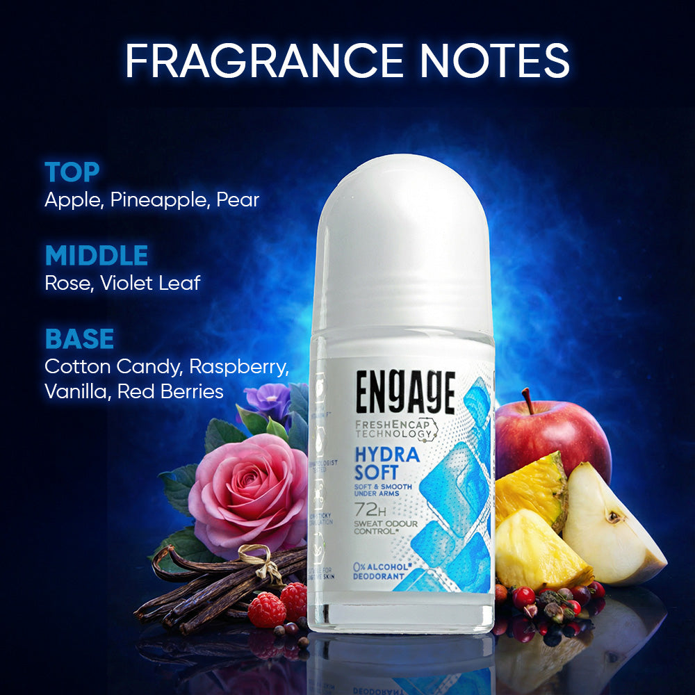 Engage Roll On Hydra Soft 50mL
