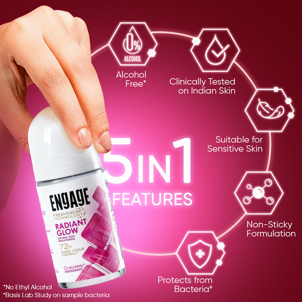 Engage Roll On Radiant Glow 50mL