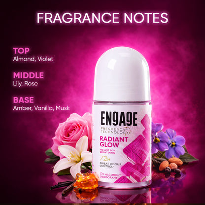 Engage Roll On Radiant Glow 50mL