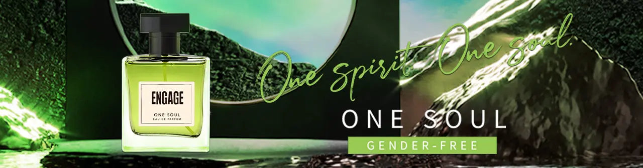 One Soul Gender-Free Perfume, Eau de Parfum, Citrus & Spicy, Long-Lasting